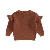 sueter-infantil-malha-marrom-babados-menina-inverno-roupa-bebe