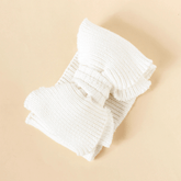 Turbante de Laço para Bebê em Tricô