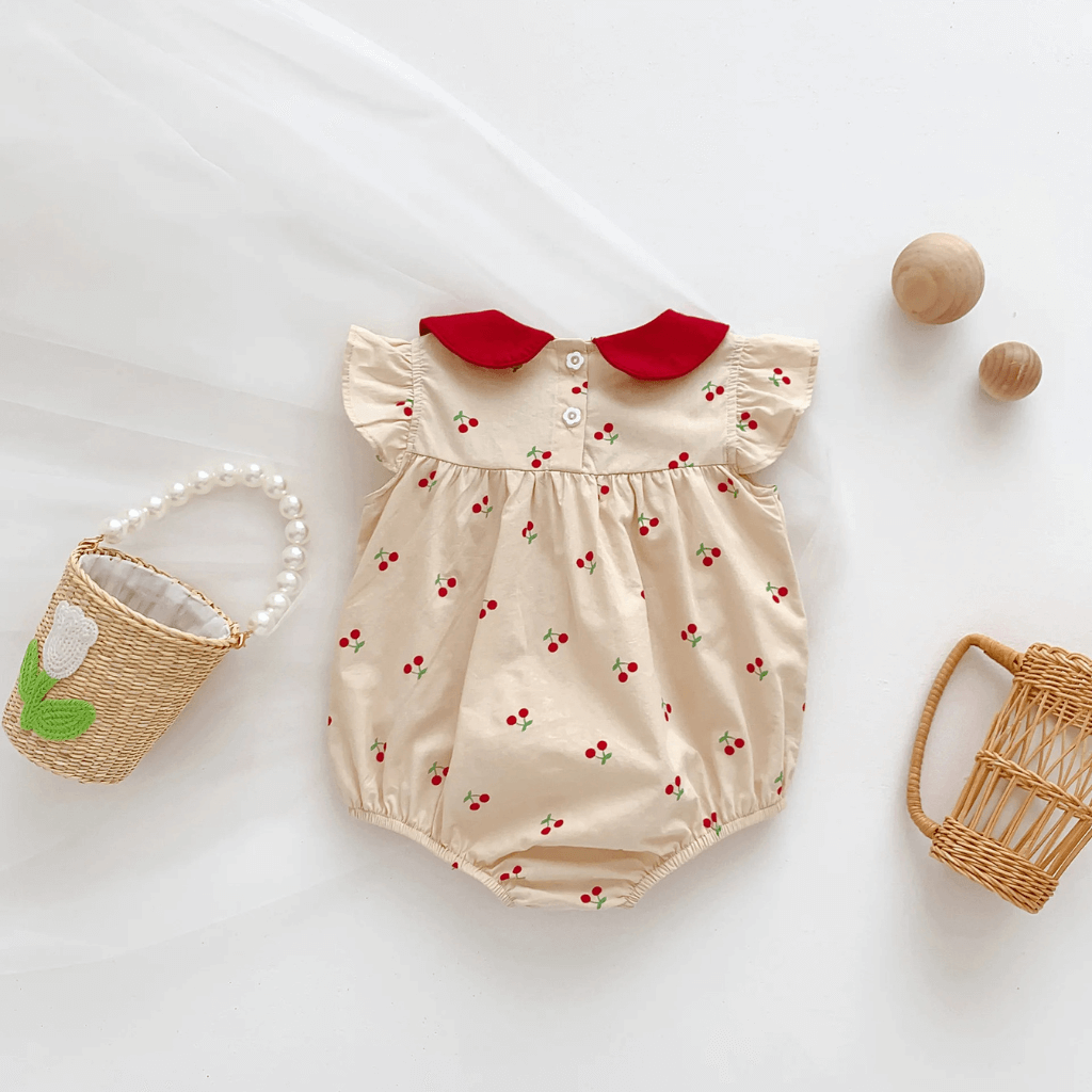 Body Feminino Bebê Cerejinha
