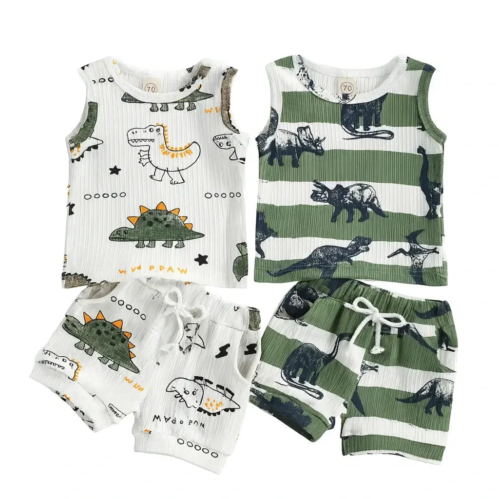 Conjunto Dino Aventura Masculino Infantil Regata