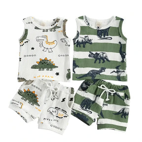 Conjunto Dino Aventura Masculino Infantil Regata