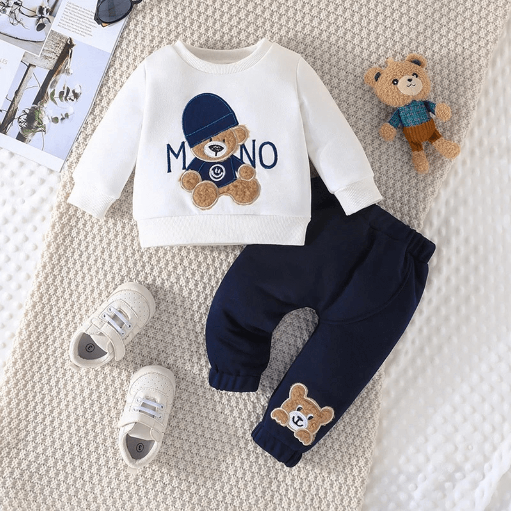 Conjunto Infantil Masculino Inverno Teddy