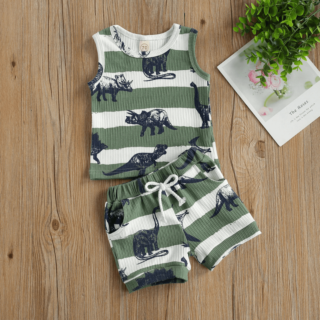 Conjunto Infantil Dino Aventura