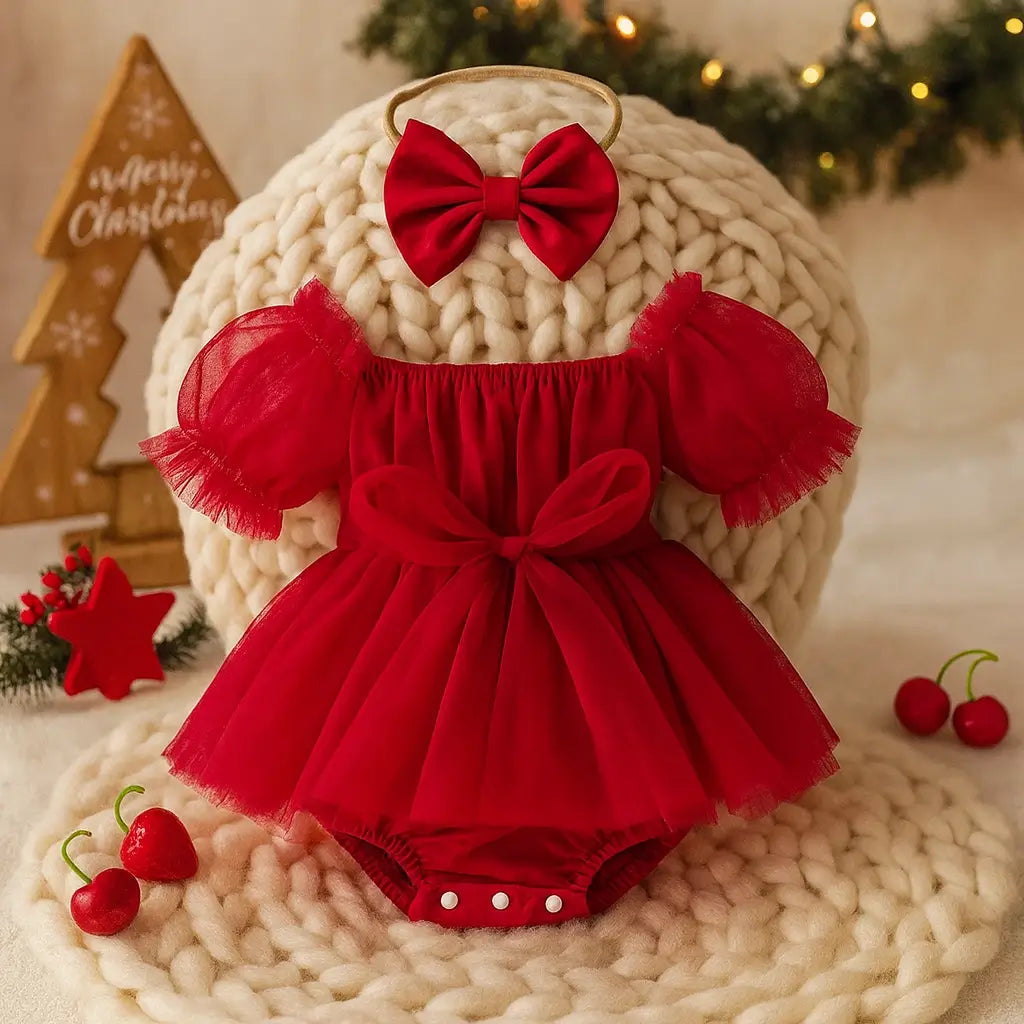 body-vestido-vermelho-com-tule-e-faixa-de-cabelo-para-bebe-menina