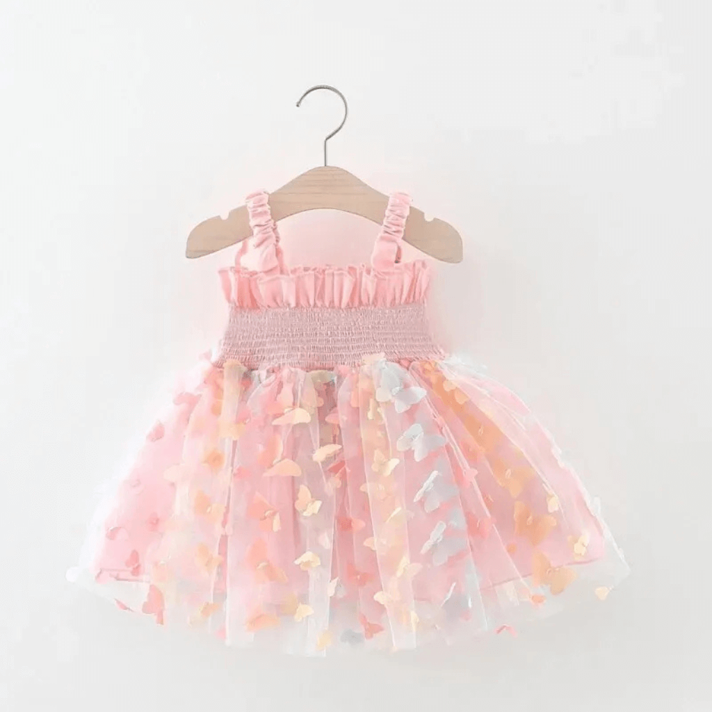 Vestido Infantil Borboleta